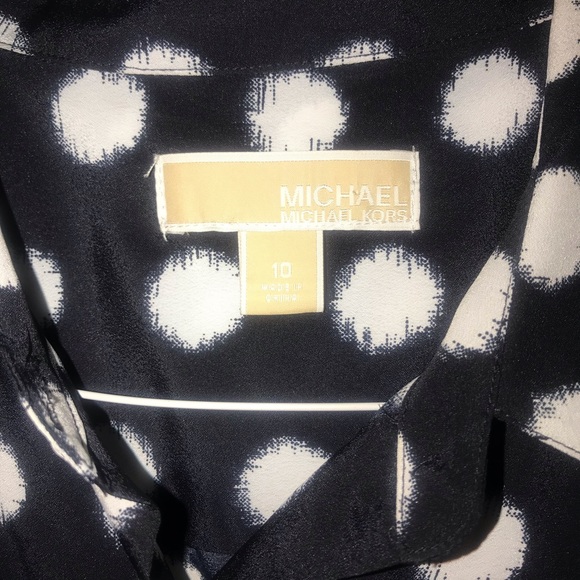 Michael Kors - Black & White Sleeveless Dress - Picture 3 of 3